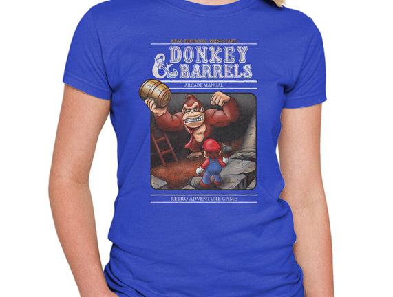 Donkey And Barrels