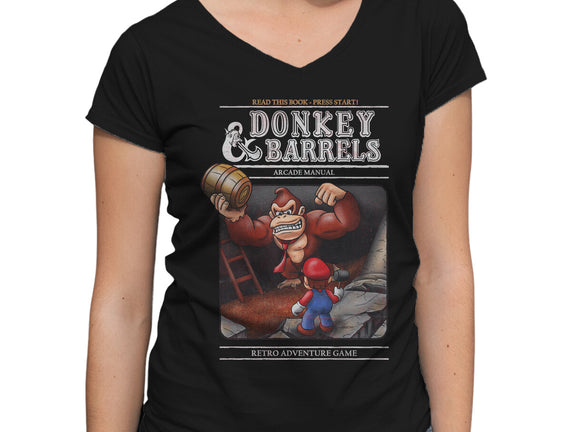 Donkey And Barrels