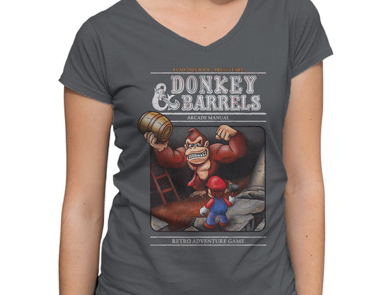 Donkey And Barrels