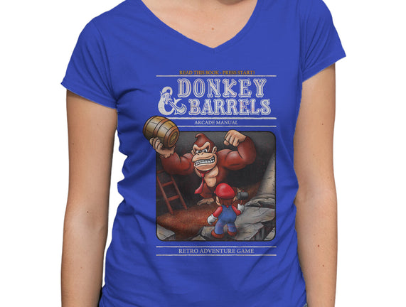 Donkey And Barrels