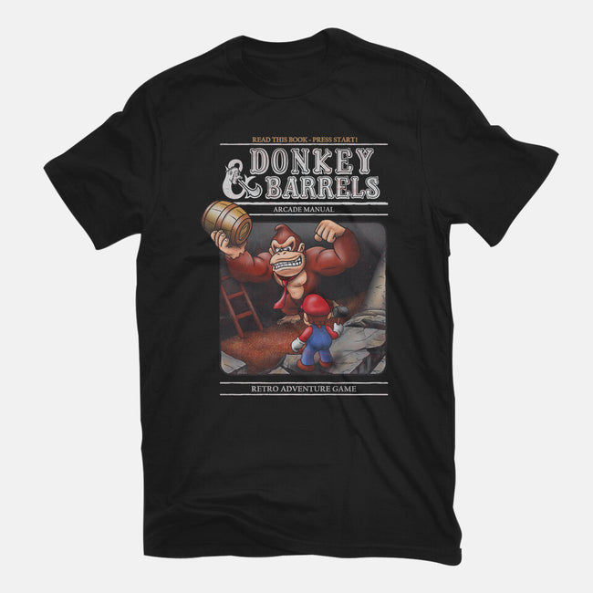 Donkey And Barrels-Womens-Fitted-Tee-NMdesign