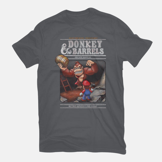 Donkey And Barrels-Womens-Fitted-Tee-NMdesign