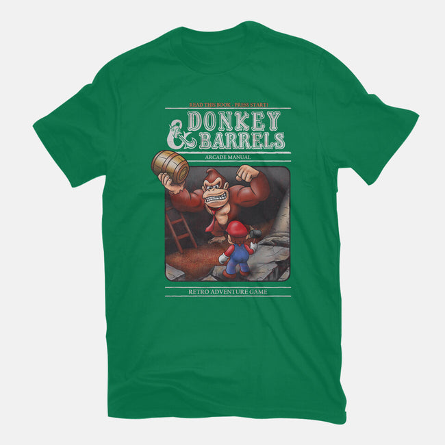 Donkey And Barrels-Womens-Fitted-Tee-NMdesign