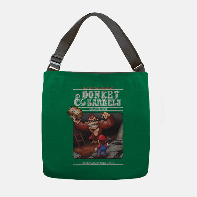 Donkey And Barrels-None-Adjustable Tote-Bag-NMdesign