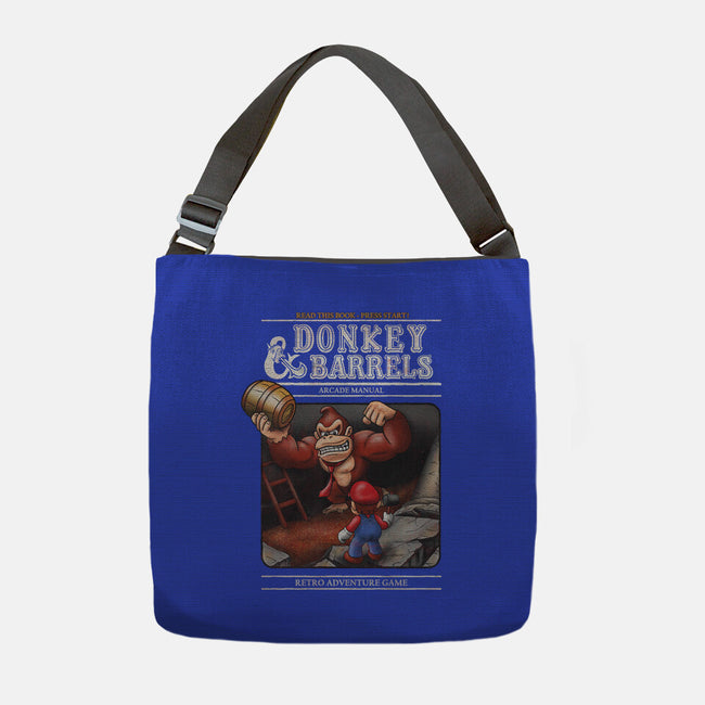 Donkey And Barrels-None-Adjustable Tote-Bag-NMdesign