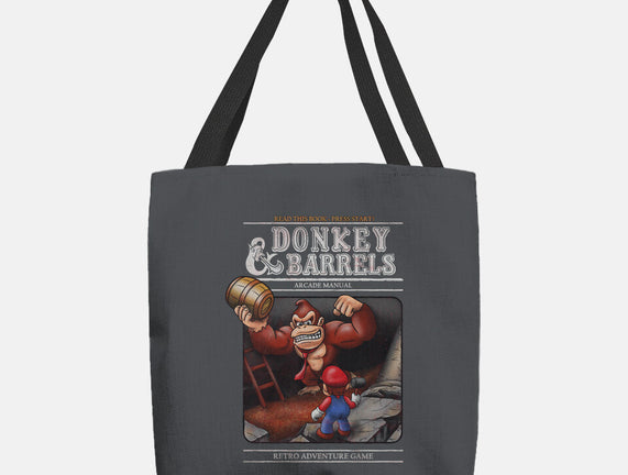 Donkey And Barrels