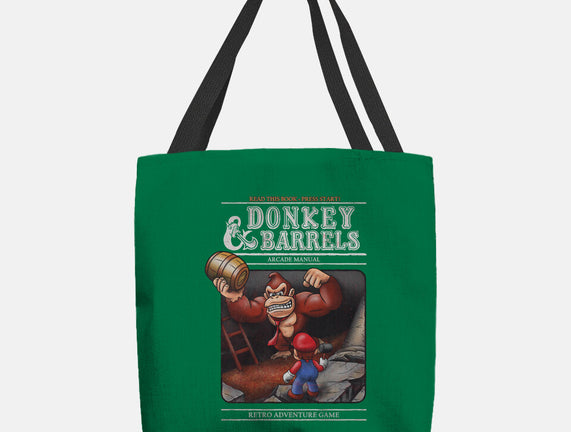 Donkey And Barrels