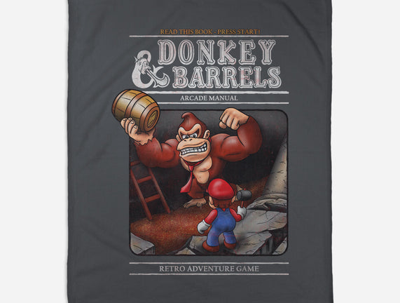 Donkey And Barrels