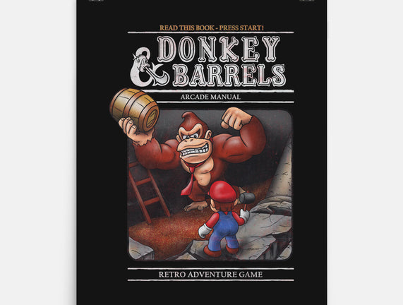Donkey And Barrels