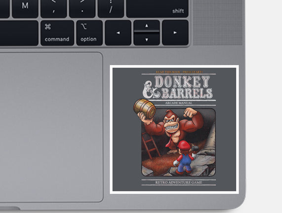 Donkey And Barrels