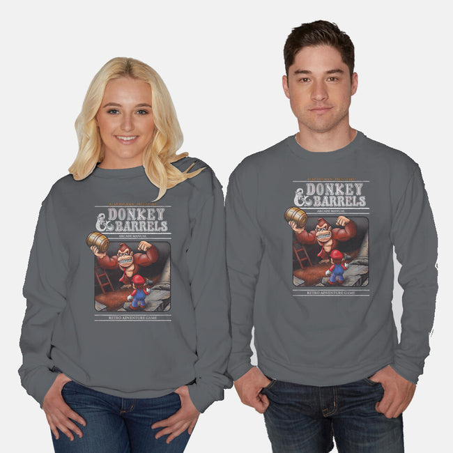 Donkey And Barrels-Unisex-Crew Neck-Sweatshirt-NMdesign