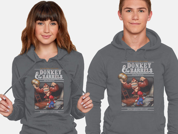 Donkey And Barrels