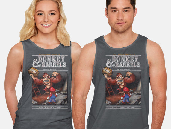 Donkey And Barrels
