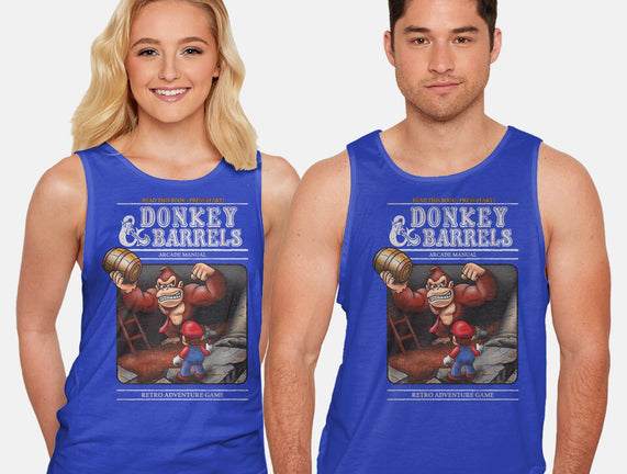 Donkey And Barrels