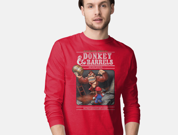 Donkey And Barrels