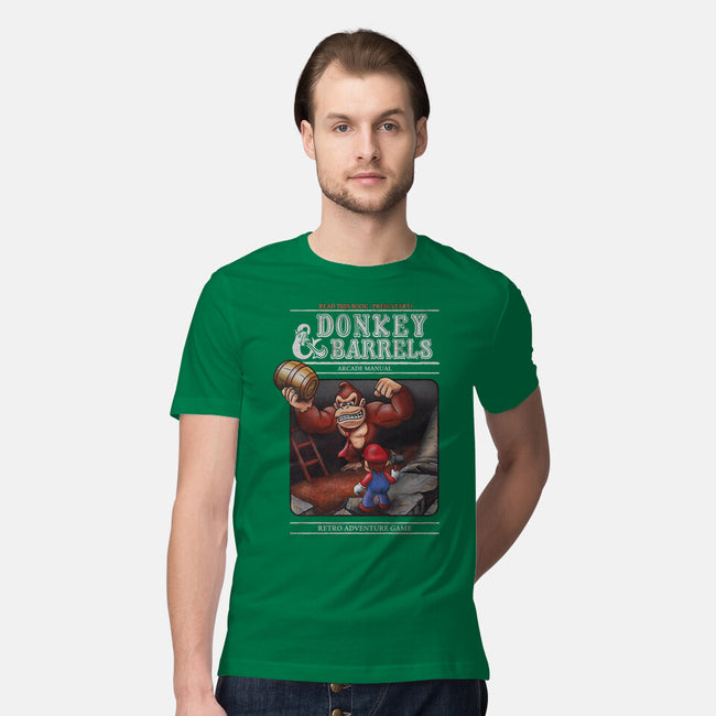Donkey And Barrels-Mens-Premium-Tee-NMdesign