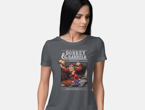 Donkey And Barrels