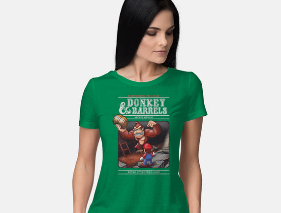 Donkey And Barrels