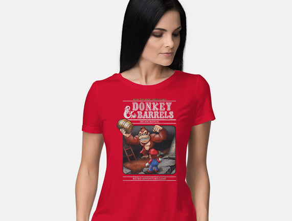 Donkey And Barrels