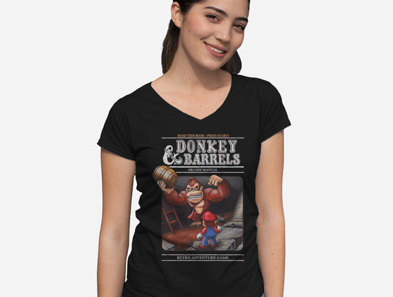 Donkey And Barrels