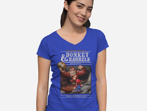 Donkey And Barrels