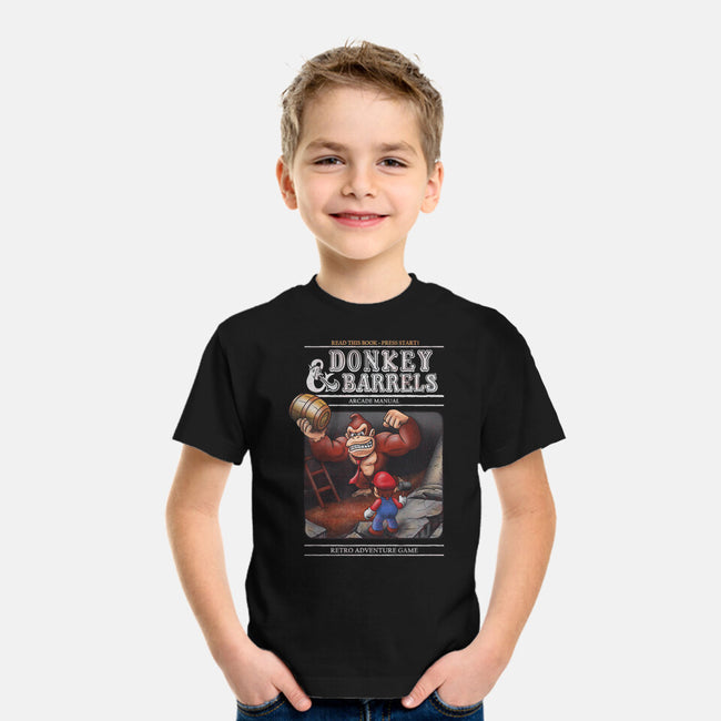 Donkey And Barrels-Youth-Basic-Tee-NMdesign