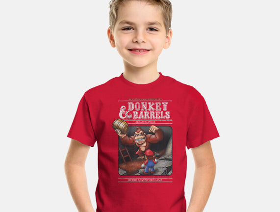 Donkey And Barrels