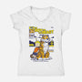 Boy And Beast-Womens-V-Neck-Tee-Eoli Studio