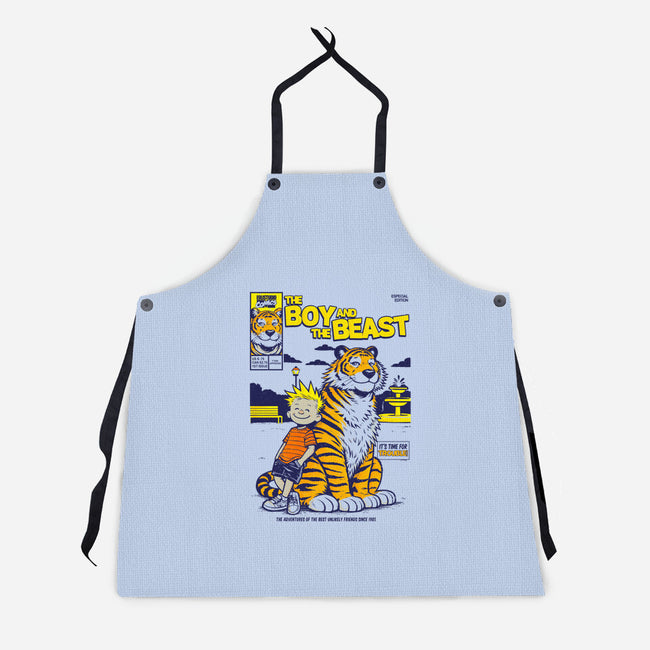 Boy And Beast-Unisex-Kitchen-Apron-Eoli Studio