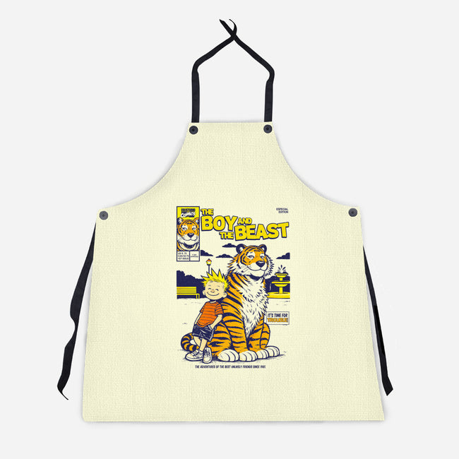 Boy And Beast-Unisex-Kitchen-Apron-Eoli Studio