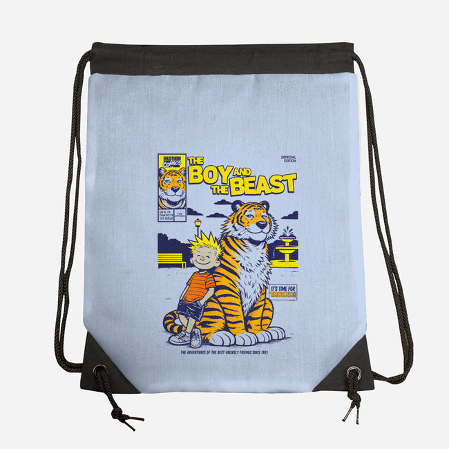 Boy And Beast-None-Drawstring-Bag-Eoli Studio