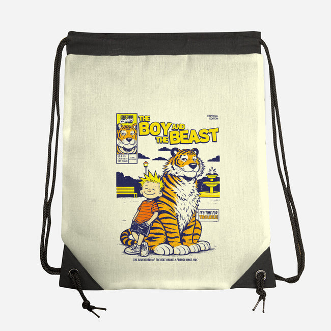 Boy And Beast-None-Drawstring-Bag-Eoli Studio