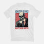 Must Drink Coffee-Womens-Basic-Tee-glitchygorilla