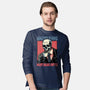 Must Drink Coffee-Mens-Long Sleeved-Tee-glitchygorilla