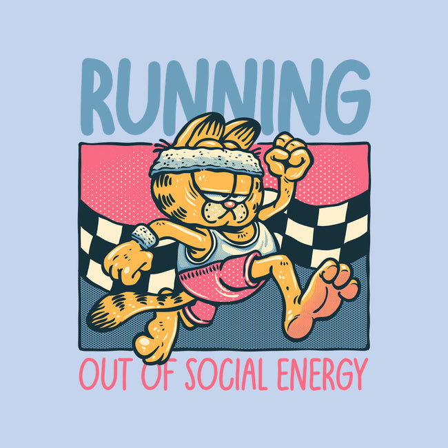 Running Out Of Social Energy-Womens-Fitted-Tee-glitchygorilla