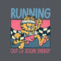 Running Out Of Social Energy-Unisex-Basic-Tank-glitchygorilla