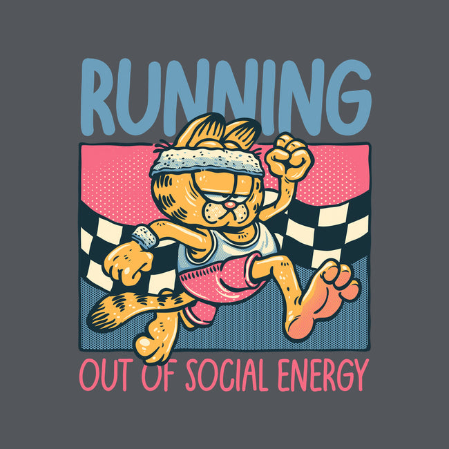 Running Out Of Social Energy-Unisex-Crew Neck-Sweatshirt-glitchygorilla