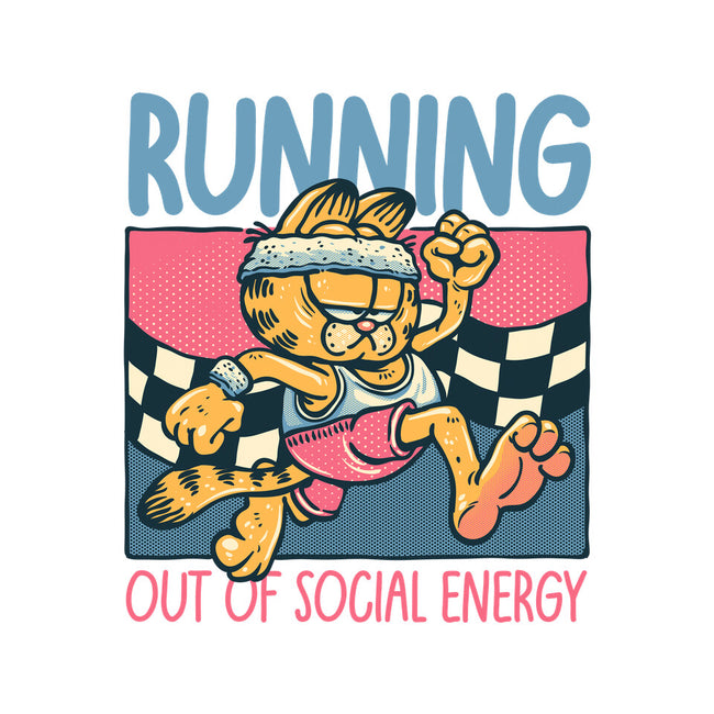 Running Out Of Social Energy-Womens-Racerback-Tank-glitchygorilla