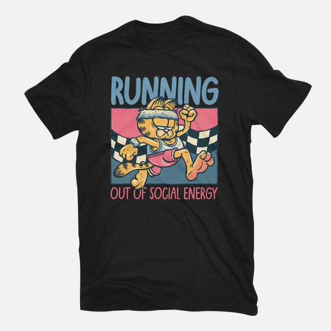 Running Out Of Social Energy-Youth-Basic-Tee-glitchygorilla