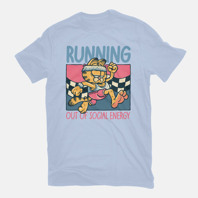 Running Out Of Social Energy-Mens-Premium-Tee-glitchygorilla