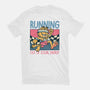 Running Out Of Social Energy-Womens-Fitted-Tee-glitchygorilla