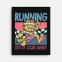 Running Out Of Social Energy-None-Stretched-Canvas-glitchygorilla