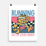 Running Out Of Social Energy-None-Matte-Poster-glitchygorilla