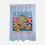 Running Out Of Social Energy-None-Polyester-Shower Curtain-glitchygorilla