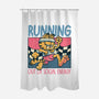 Running Out Of Social Energy-None-Polyester-Shower Curtain-glitchygorilla