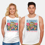 Running Out Of Social Energy-Unisex-Basic-Tank-glitchygorilla