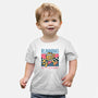 Running Out Of Social Energy-Baby-Basic-Tee-glitchygorilla