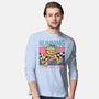 Running Out Of Social Energy-Mens-Long Sleeved-Tee-glitchygorilla