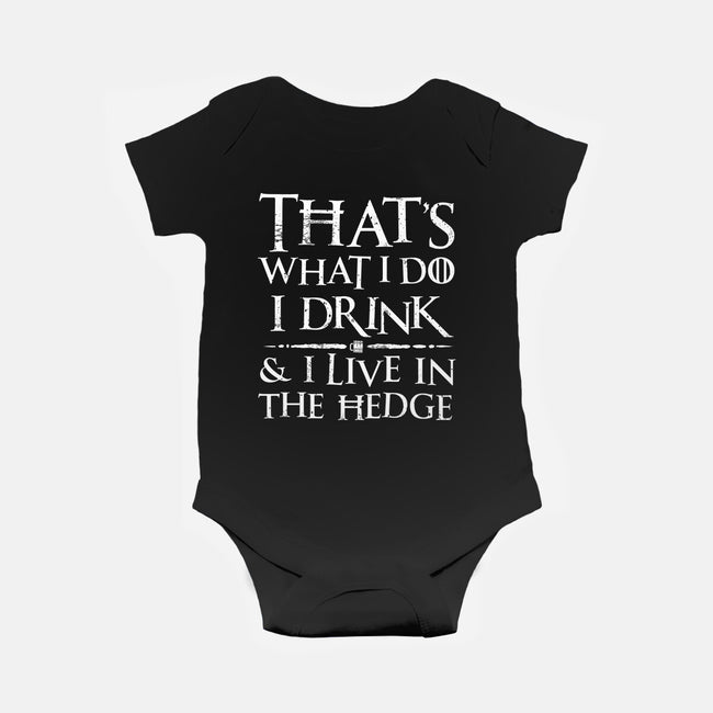 I Know Things-Baby-Basic-Onesie-rocketman_art