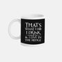I Know Things-None-Mug-Drinkware-rocketman_art